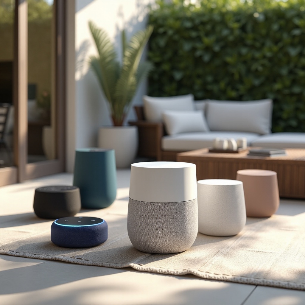 haut-parleurs sans fil d'extérieur compatibles avec Alexa