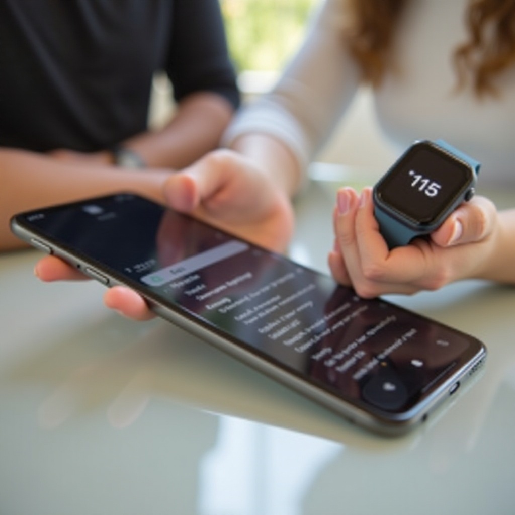 comment connecter une montre intelligente à un smartphone