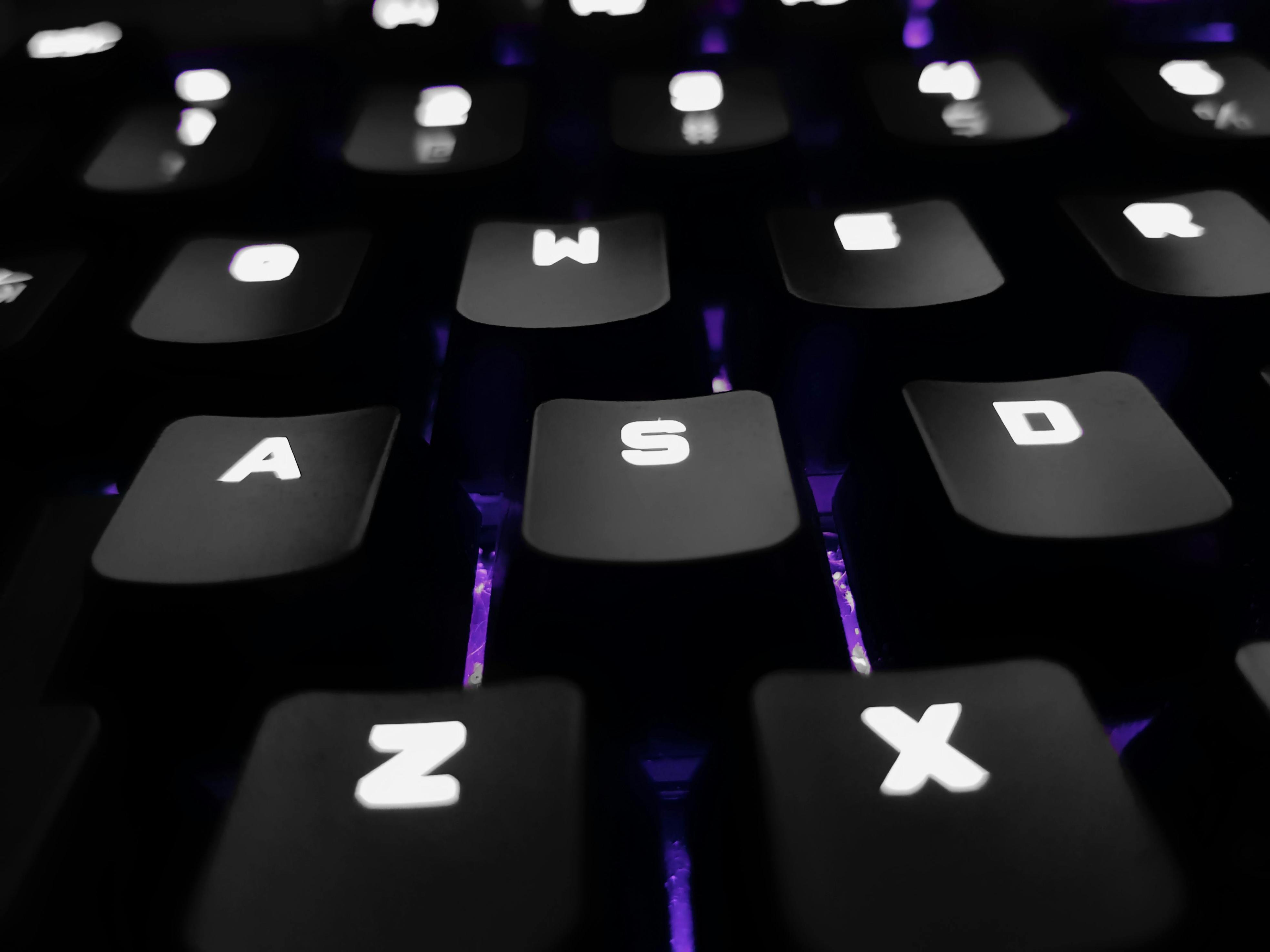 razer keyboard seperate key lighting